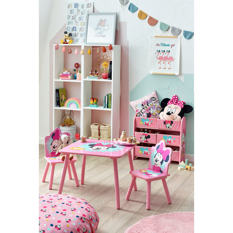 Disney Minnie Mouse Table and 2 Chair Set Wayfair